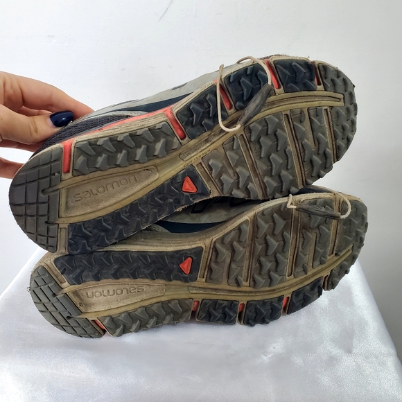 Salomon XR Cross Max 2 Trail Running/ Hiking Shoes Pearl Grey - Picture 12 of 14